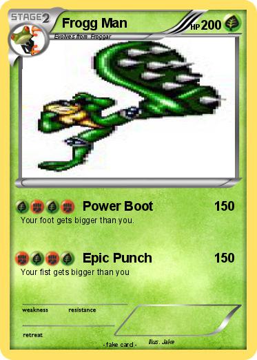 Pokemon Frogg Man