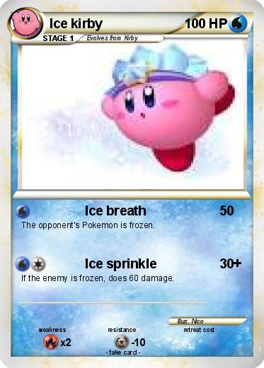 Pokemon Ice kirby