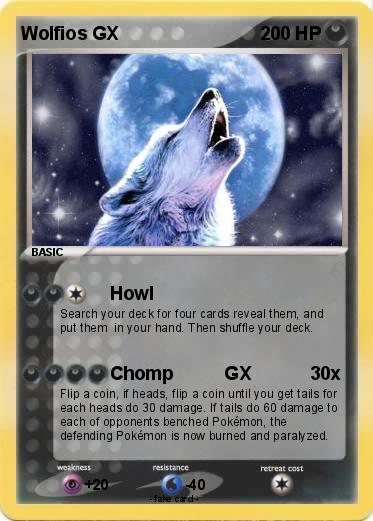 Pokemon Wolfios GX
