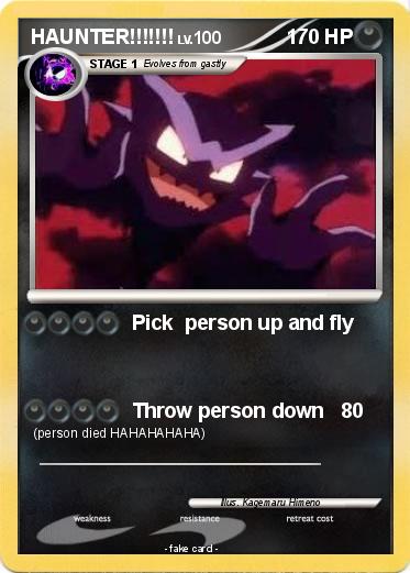Pokemon HAUNTER!!!!!!!