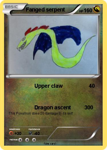 Pokemon Fanged serpent