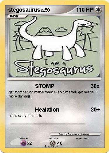 Pokemon stegosaurus