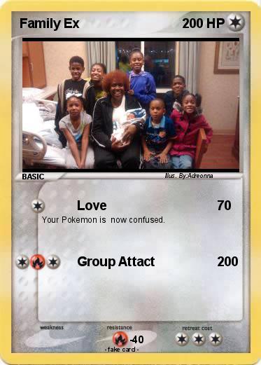 Pokemon Family Ex