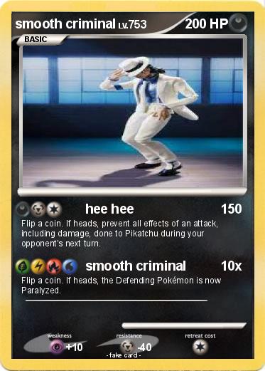 Pokemon smooth criminal
