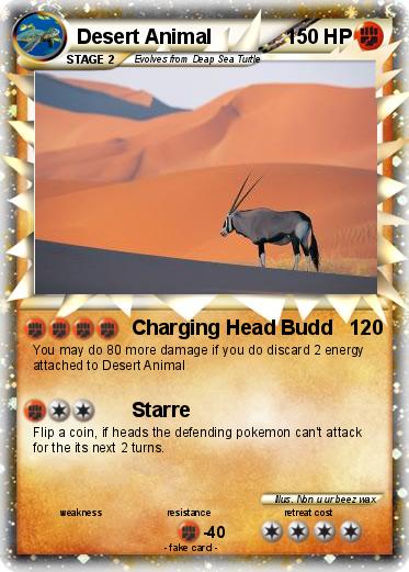Pokemon Desert Animal