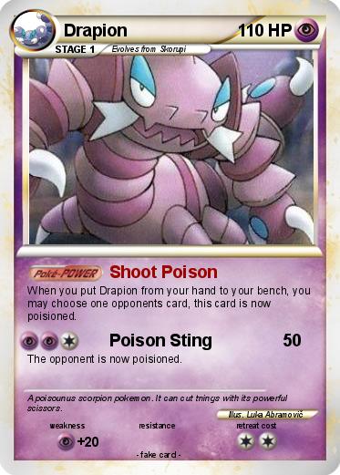 Pokemon Drapion