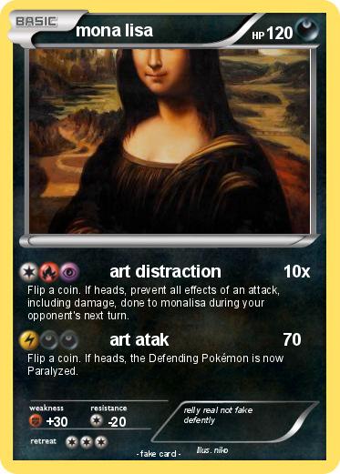 Pokemon mona lisa