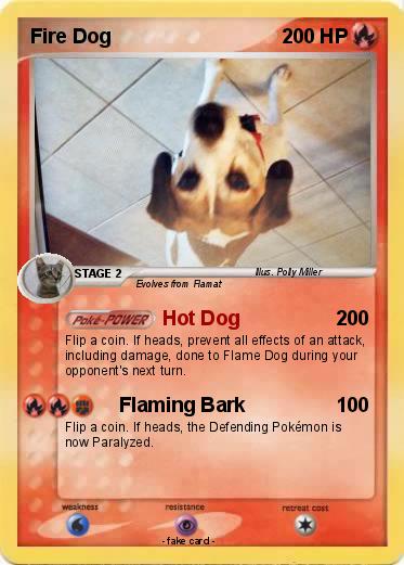 Pokemon Fire Dog
