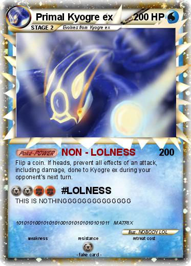 Pokemon Primal Kyogre ex