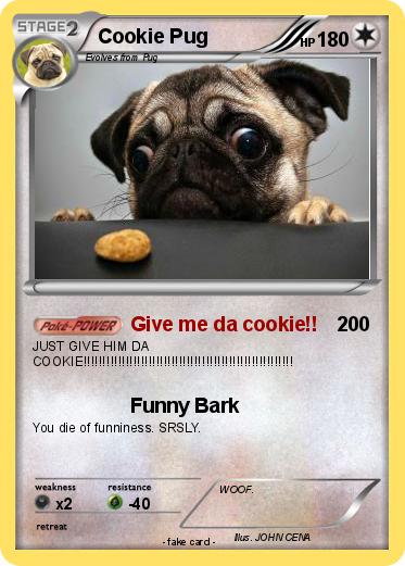 Pokemon Cookie Pug