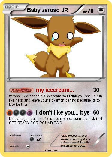 Pokemon Baby zeroso JR