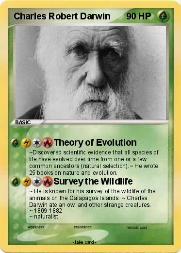 Pokemon Charles Robert Darwin