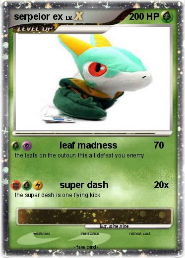 Pokemon serpeior ex