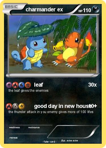 Pokemon charmander ex