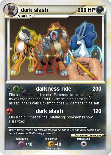 Pokemon dark slash