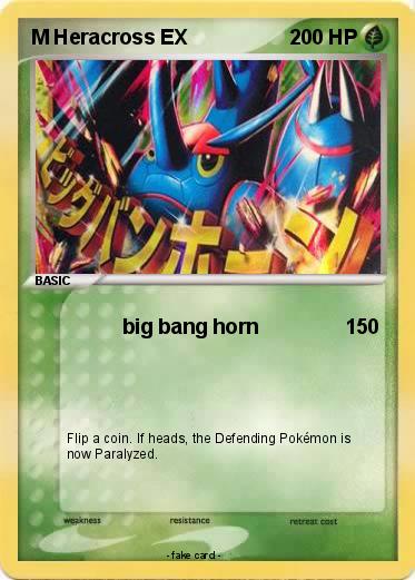 Pokemon M Heracross EX