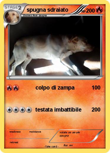 Pokemon spugna sdraiato