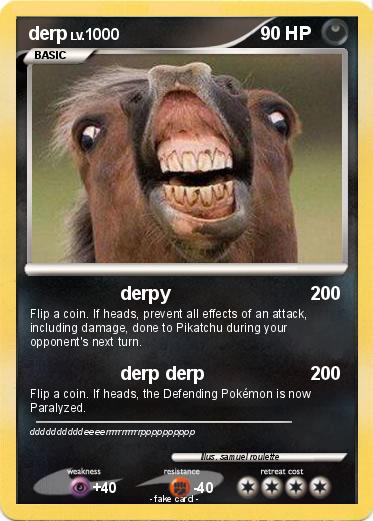 Pokemon derp