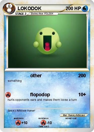 Pokemon LOKODOK