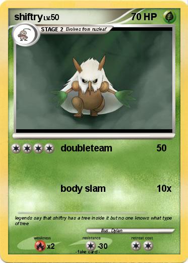 Pokemon shiftry