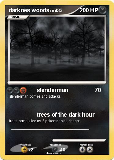 Pokemon darknes woods