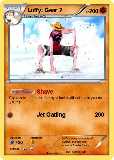 Pokemon Luffy: Gear 2