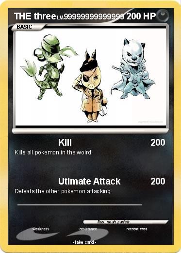 Pokemon THE three