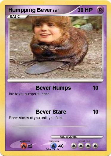 Pokemon Humpping Bever