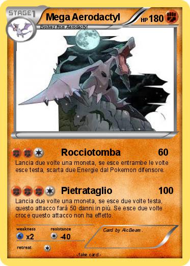 Pokemon Mega Aerodactyl