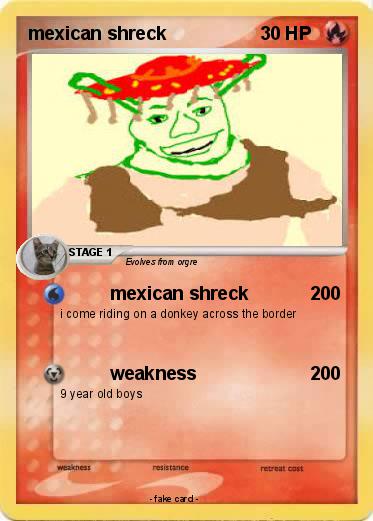 Pokemon mexican shreck