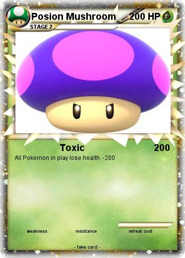 Pokemon Posion Mushroom