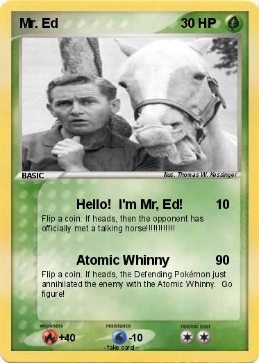 Pokemon Mr. Ed