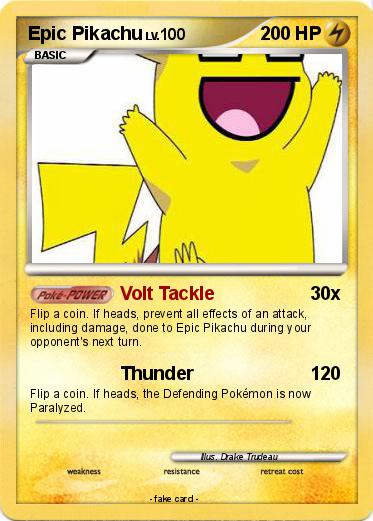 Pokemon Epic Pikachu