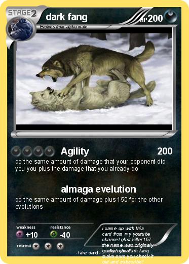 Pokemon dark fang