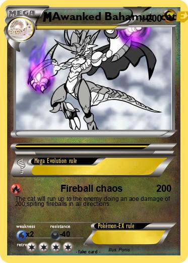 Pokemon Awanked Bahamut  cat