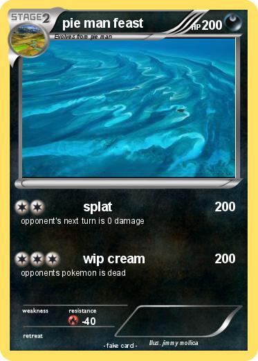 Pokemon pie man feast