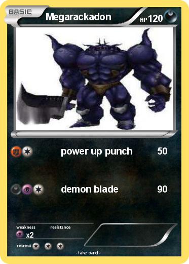 Pokemon Megarackadon
