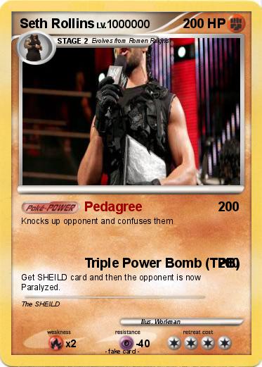 Pokemon Seth Rollins