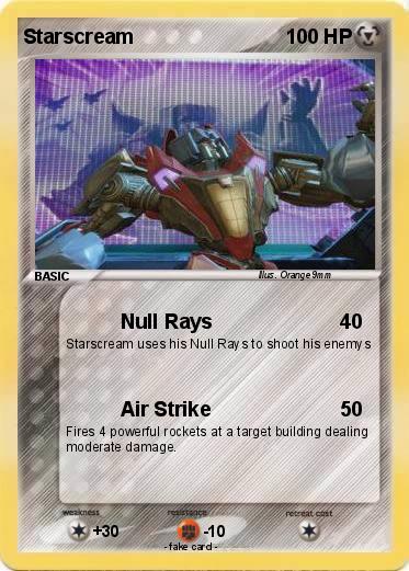 Pokemon Starscream