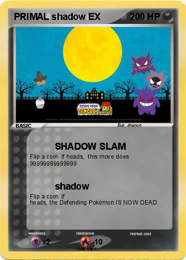 Pokemon PRIMAL shadow EX
