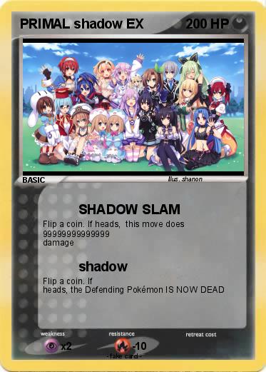 Pokemon PRIMAL shadow EX