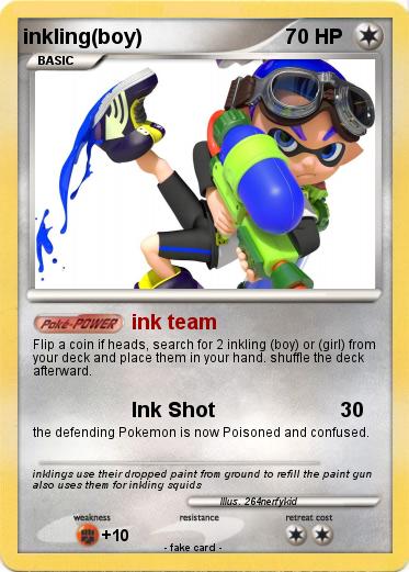 Pokemon inkling(boy)
