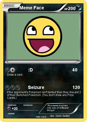 Pokemon Meme Face