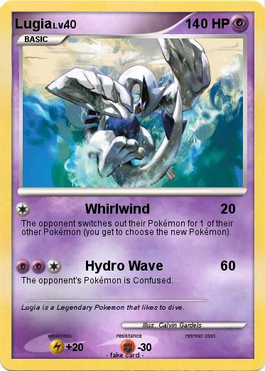 Pokemon Lugia