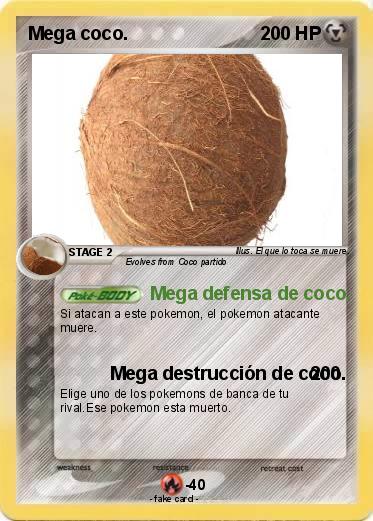 Pokemon Mega coco.