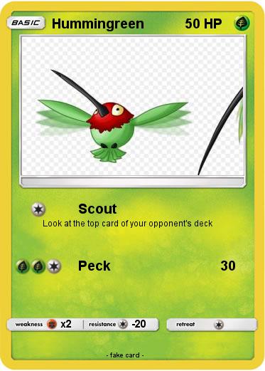 Pokemon Hummingreen