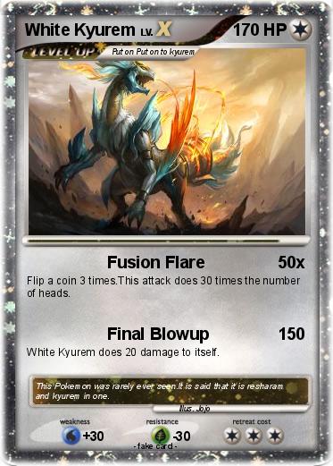Pokemon White Kyurem