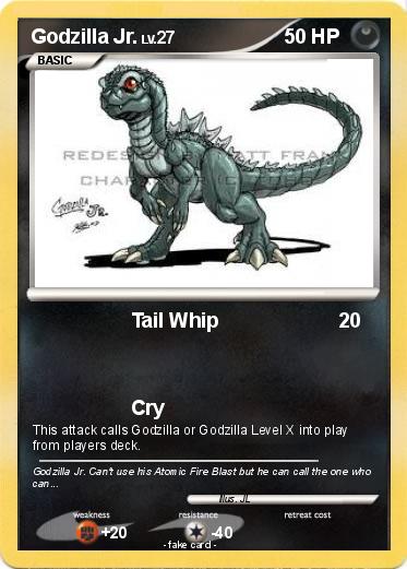 Pokemon Godzilla Jr.