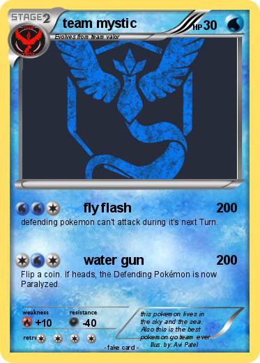 Pokemon team mystic