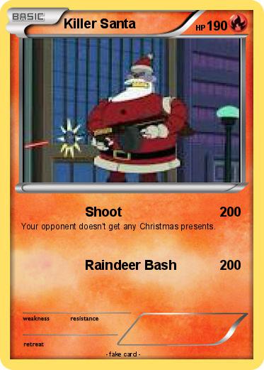 Pokemon Killer Santa